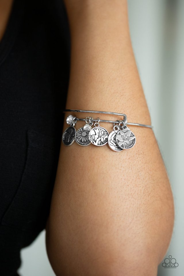 Paparazzi Role Of A Lifetime White Bracelet