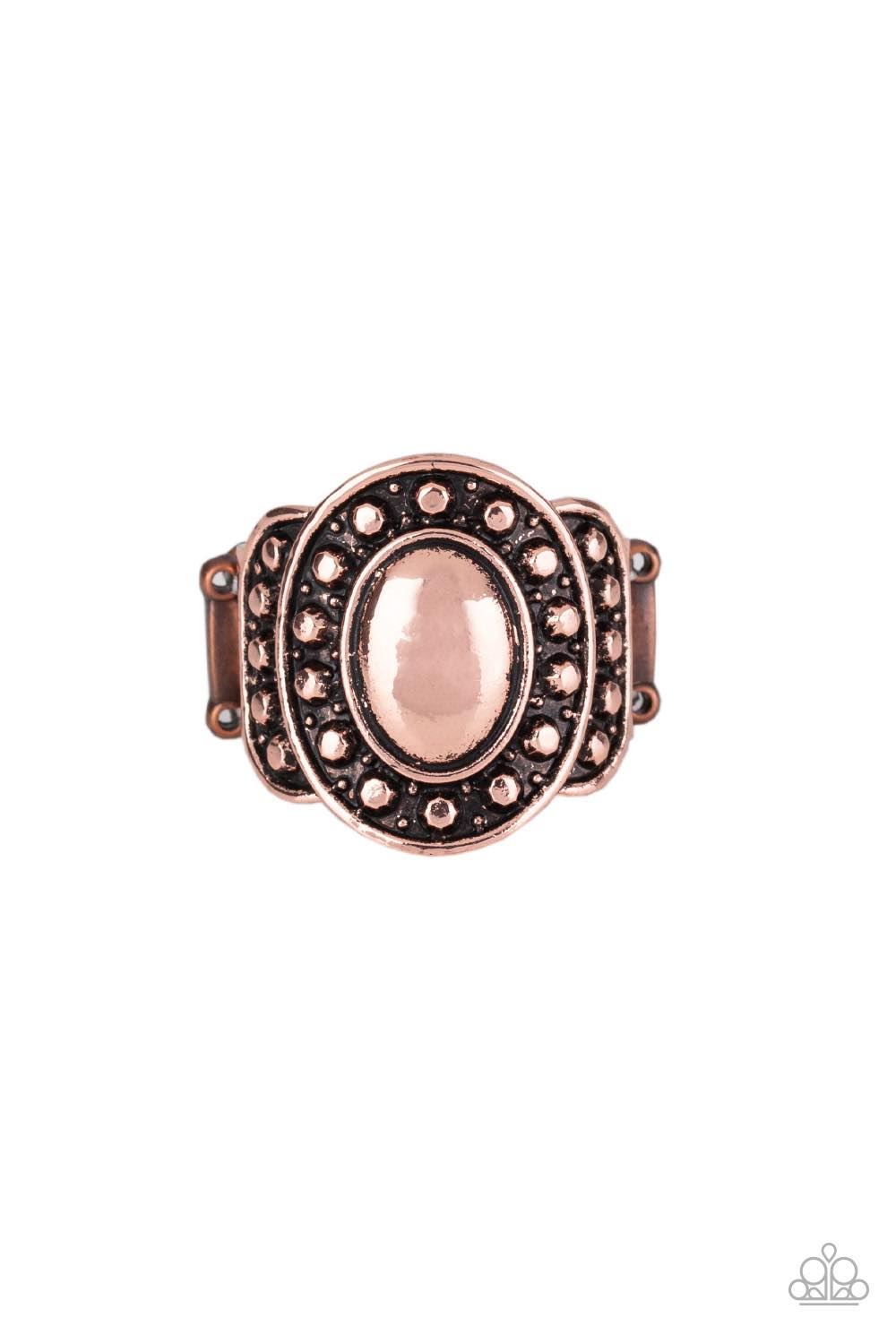 Paparazzi Stacked Stunner Copper Ring