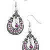 Paparazzi Holi Purple Earrings