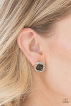 Load image into Gallery viewer, Paparazzi Ice Palace Brown Earring
