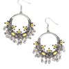 Load image into Gallery viewer, Paparazzi Musical Mantras Yellow Earrings
