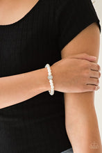 Load image into Gallery viewer, Paparazzi Follow My Lead White Bracelet
