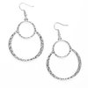 Load image into Gallery viewer, Paparazzi ZEN Out Of ZEN Silver Earrings
