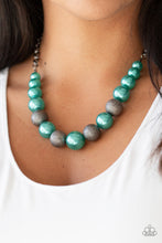 Load image into Gallery viewer, Paparazzi Color Me CEO Green Necklace
