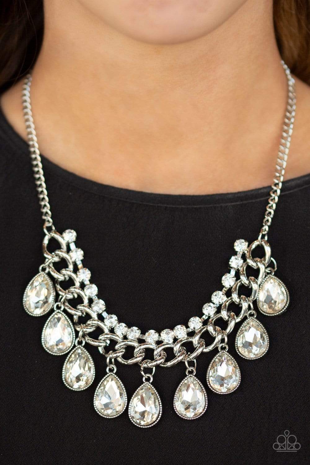 Paparazzi All Toget-HEIR-now Silver Necklace