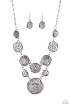 Load image into Gallery viewer, Paparazzi Metallic Patchwork - Silver
