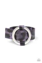 Load image into Gallery viewer, Paparazzi Jungle Cat Couture Purple Bracelet
