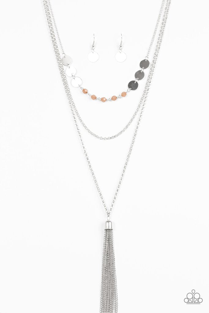 Paparazzi Celebration Of Chic Brown Necklace