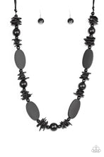 Load image into Gallery viewer, Paparazzi Carefree Cococay Black Necklace
