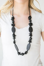 Load image into Gallery viewer, Paparazzi Carefree Cococay Black Necklace
