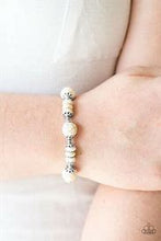 Load image into Gallery viewer, Paparazzi Desert Hills - White Bracelet
