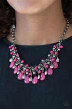Load image into Gallery viewer, Paparazzi Diva Attitude Pink Necklace
