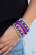 Load image into Gallery viewer, Paparazzi Pop-YOU-lar Culture Purple Bracelet
