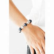 Paparazzi Sorry Not Sorry Blue Bracelet