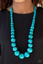 Load image into Gallery viewer, Effortlessly Everglades Blue Necklace

