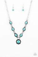 Load image into Gallery viewer, Paparazzi Desert Dreamin Blue Necklace
