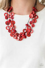 Load image into Gallery viewer, Paparazzi Wonderfully Walla Walla Red Necklace

