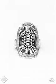 Paparazzi Dotted Decor Silver Ring