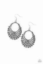 Load image into Gallery viewer, Paparazzi Fierce Flash Silver Earring
