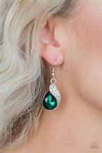 Load image into Gallery viewer, Easy Elegance Green Earrings
