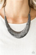 Load image into Gallery viewer, Paparazzi Feast or Famine Black Necklace
