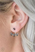 Load image into Gallery viewer, Paparazzi Courageously Cosmo Black Earring
