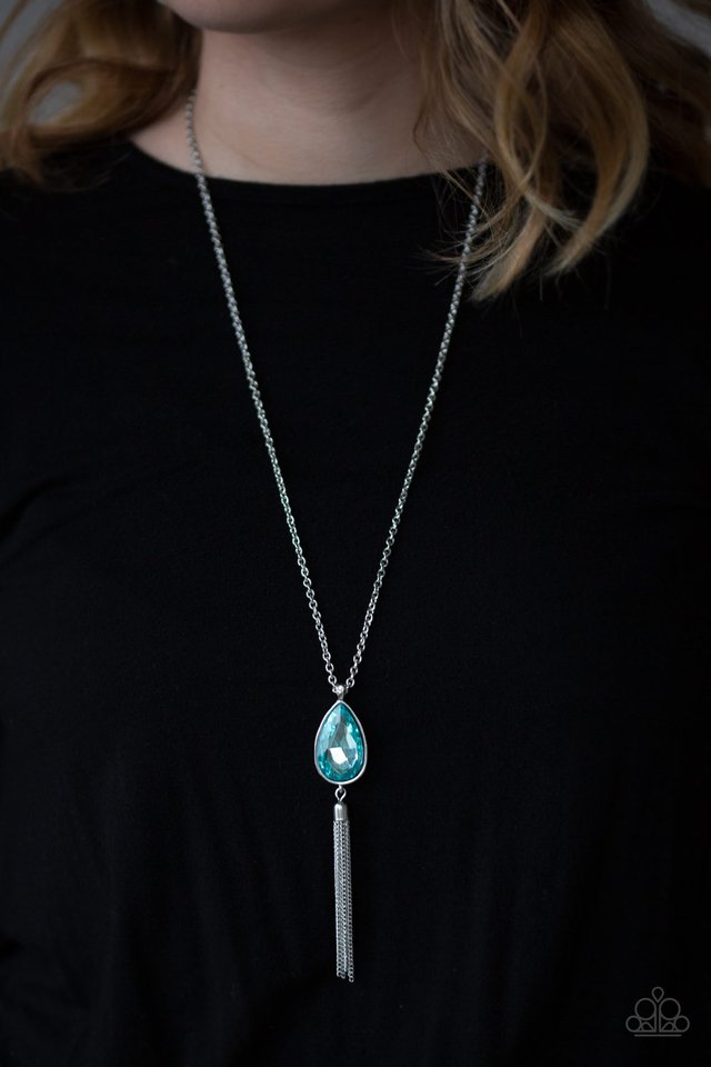 Paparazzi Elite Shine Blue Necklace
