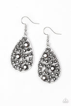 Load image into Gallery viewer, Paparazzi Glow With The Flow Silver Earring
