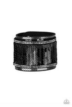 Load image into Gallery viewer, Paparazzi Heads Or Mermaid Tails Black Bracelet
