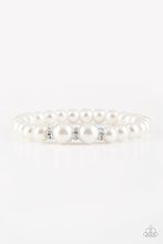 Load image into Gallery viewer, Paparazzi Radiantly Royal White Bracelet
