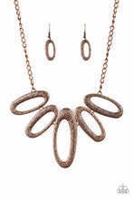 Load image into Gallery viewer, Paparazzi Easy Tigress Copper Necklace
