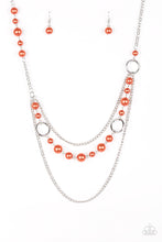 Load image into Gallery viewer, Paparazzi Party Dress Princess Orange Necklace
