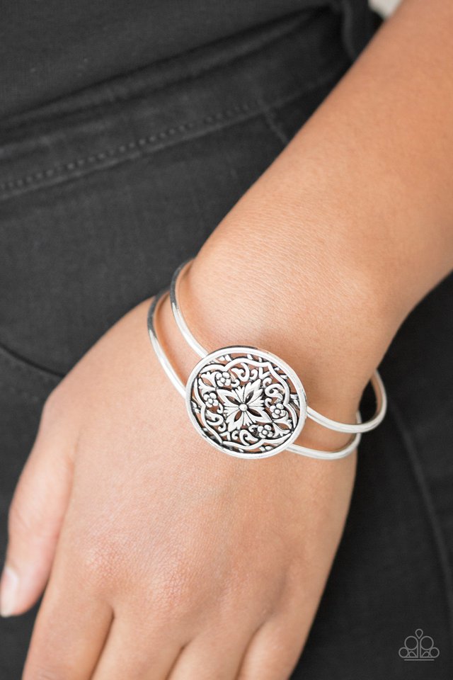 Paparazzi Mandala Majesty Silver Bracelet