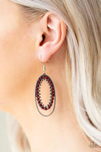 Load image into Gallery viewer, Paparazzi Marry Into Money Red Earrings
