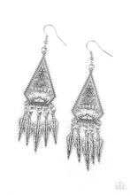 Load image into Gallery viewer, Paparazzi Me Oh Manyan Silver Earring
