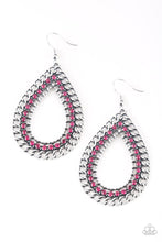 Load image into Gallery viewer, Paparazzi Mechanical Marvel Pink Earrings
