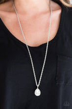 Load image into Gallery viewer, Paparazzi Million Dollar Drop White Necklace
