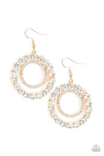 Load image into Gallery viewer, Paparazzi Spotlight Shout Out Gold Earrings
