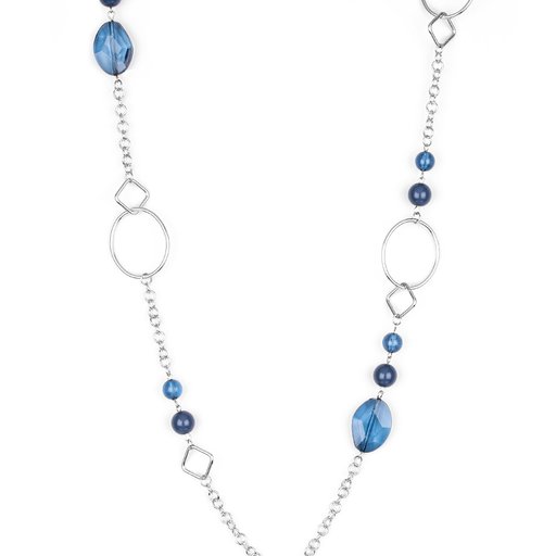 Paparazzi Very Visionary Blue Necklace