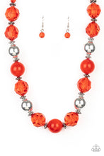 Load image into Gallery viewer, Paparazzi Very Voluminous - Red Necklace
