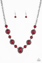 Load image into Gallery viewer, Paparazzi Voyager Vibes Red Necklace
